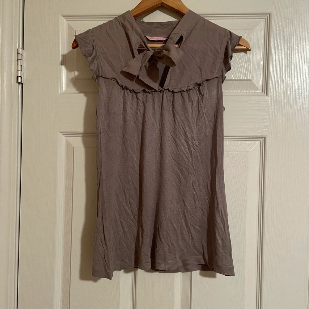 Esprit bow shirt Small